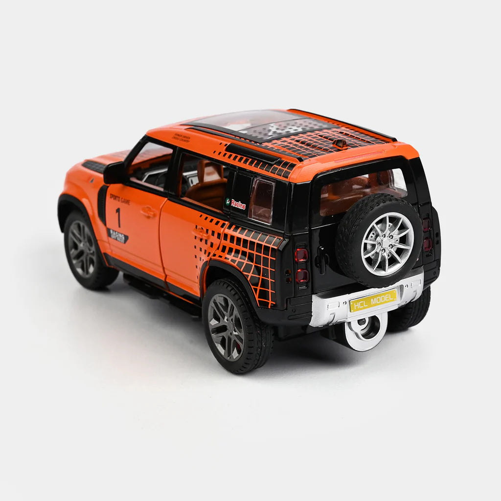1:24 Remote Control Off Road Defender Diecast Car Light And Sound With Smoke Effect