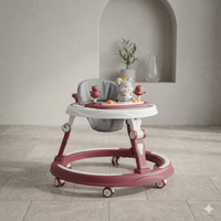 Thumbnail for Royal Bear Baby Walker with Crown Character & Activity Toys