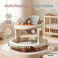 Musical LED Baby Walker with Ferris Wheel Toy & Glowing Base