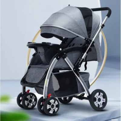Reclining Foldable Cute Baby Stroller