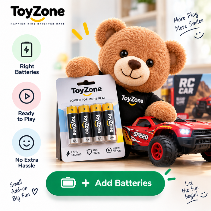 ToyZone Battery Pack — 4 AA + 4 AAA Batteries