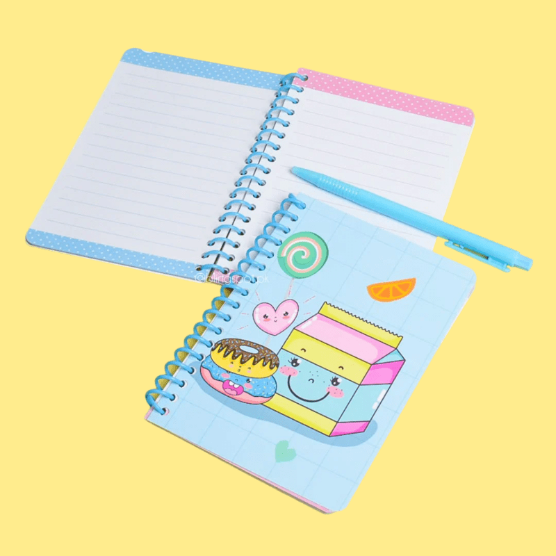 Stationery Set With Pen-Donut Milk