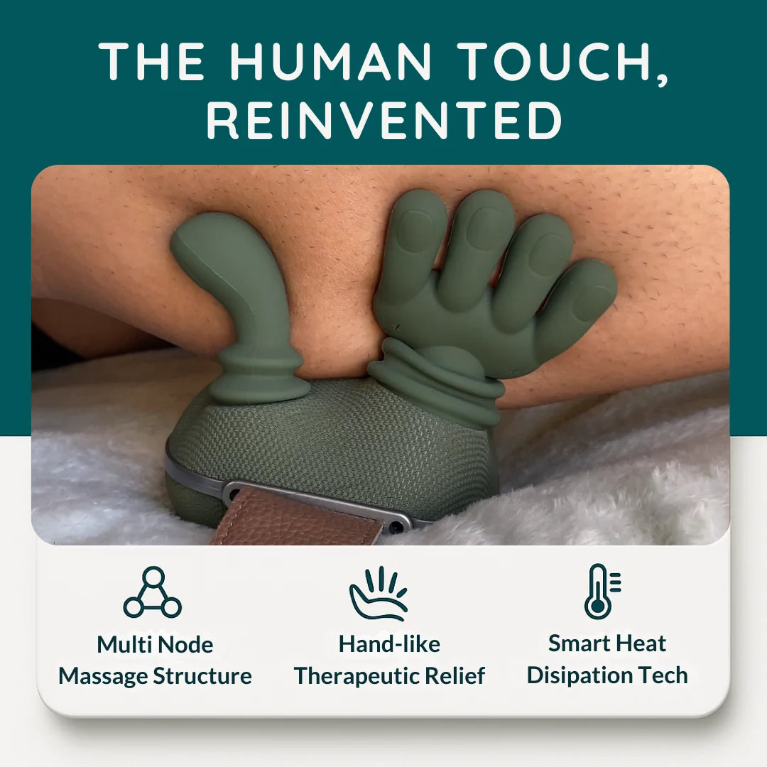 Wearable Electric Simulated Hand Neck And Shoulder Massager