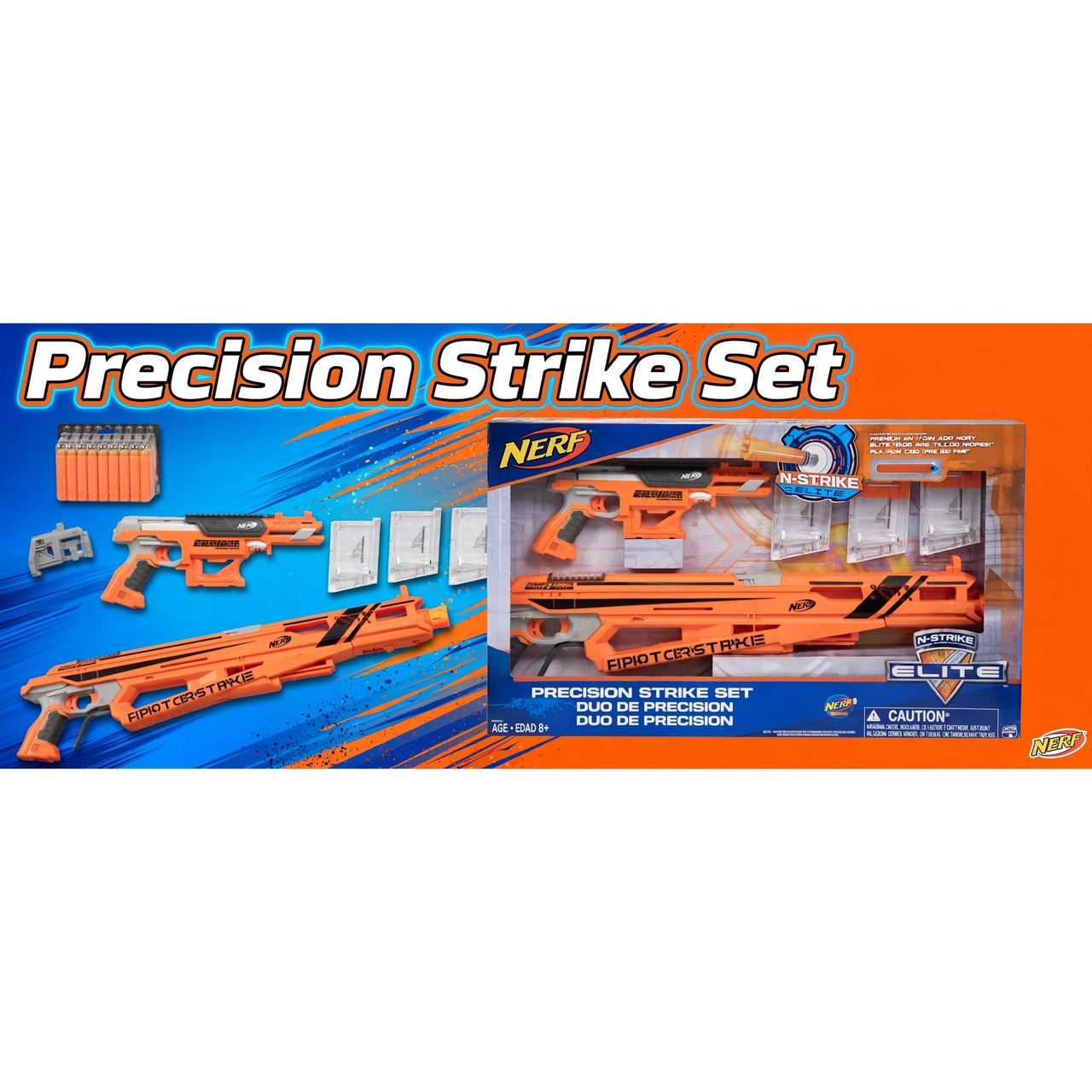 Nerf N-Strike Elite Precision Strike Set by Hasbro — hero