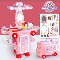 2 IN 1 Pretend Makeup Beauty Bus