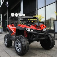 Thumbnail for Double the Fun with our Electric Jeep: Off-Road Excitement for Two Kids