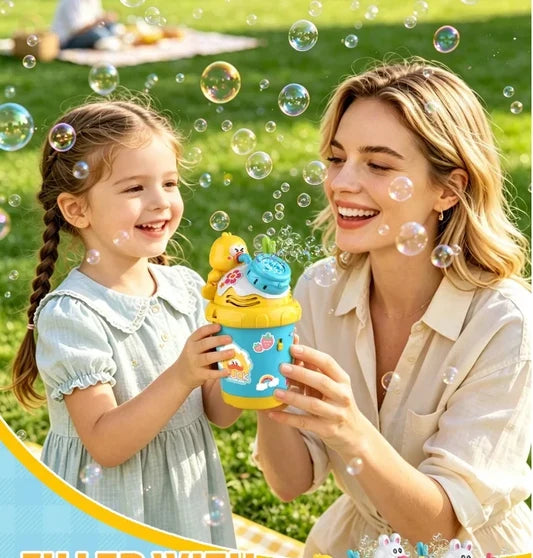Bunny Bubble Machine Cup With Light And Sound