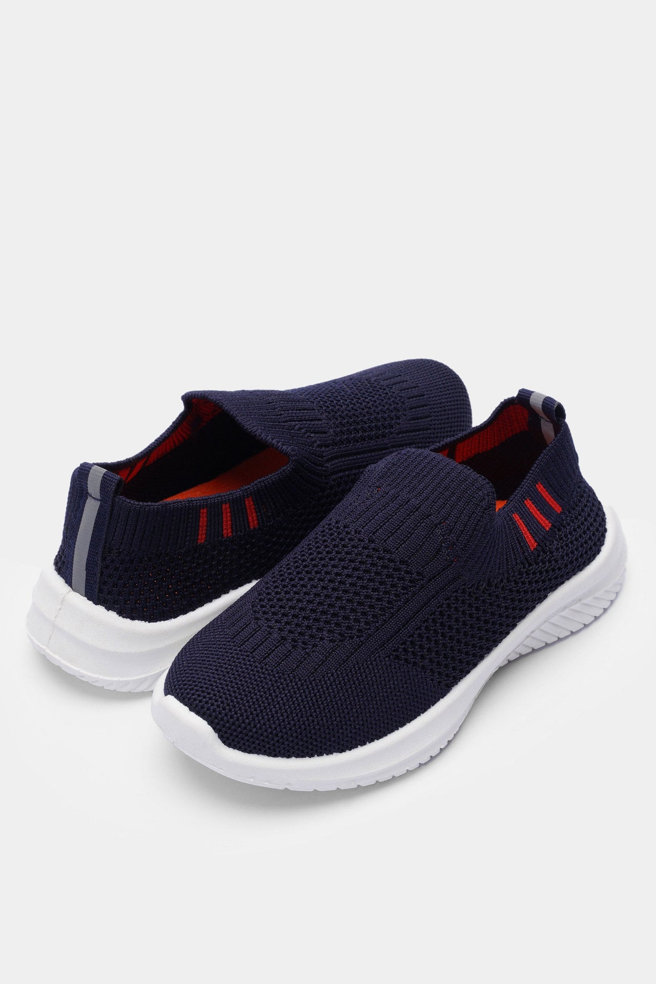 Pure Sole 1 Plus Blue Kids Canvas in Dark Blue  Colour