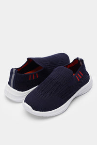 Thumbnail for Pure Sole 1 Plus Blue Kids Canvas in Dark Blue  Colour