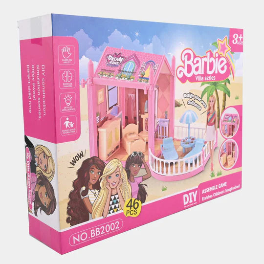 DIY Lovely Assemble Doll Set 47 Pcs