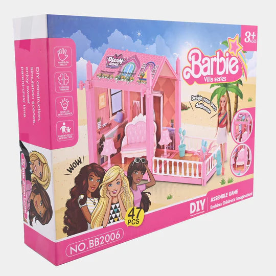 DIY Lovey Assemble Doll Set 47 Pcs