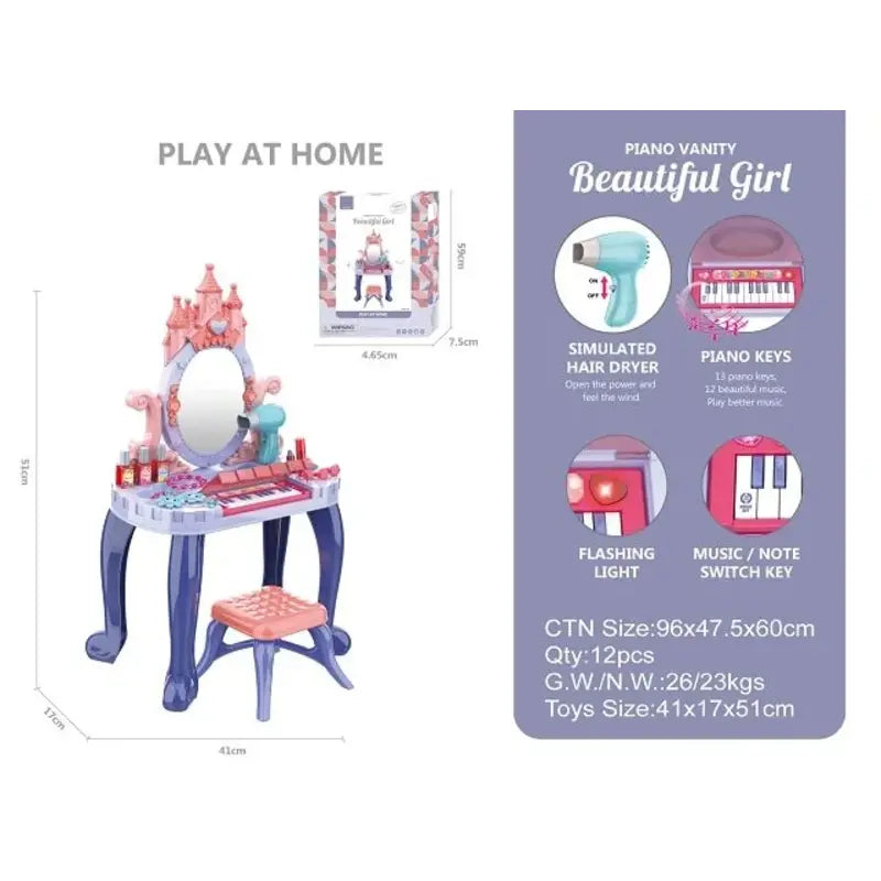 Beauty Set With Lights And Music