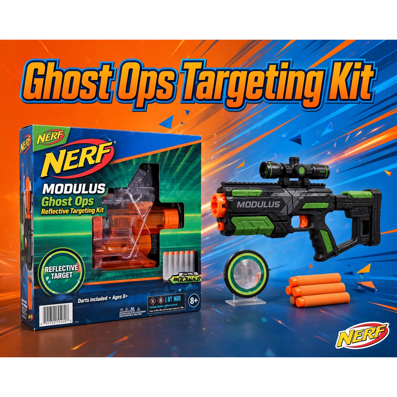 Nerf Modulus Ghost Ops Reflective Targeting Kit by Hasbro — hero
