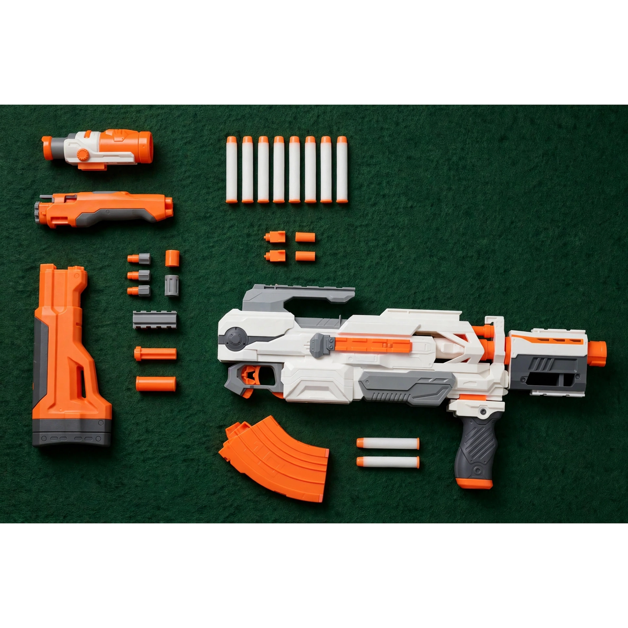 Nerf Modulus Ghost Ops Reflective Targeting Kit by Hasbro — in use