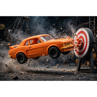 Thumbnail for Nerf Nitro Bullseye Blast Stunt Set by Hasbro — in use