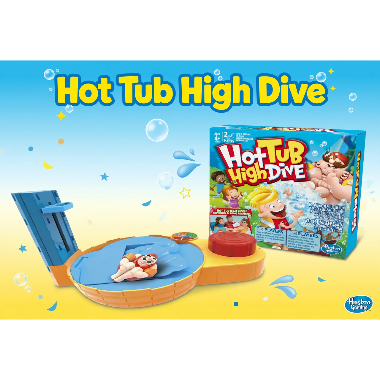 Hasbro Gaming Hot Tub High Dive Game — hero