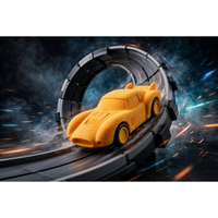 Thumbnail for Nerf Nitro Speedloop Stunt Set by Hasbro — in use