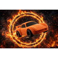 Thumbnail for Nerf Nitro FlameShot Stunt Set by Hasbro — in use