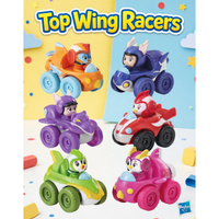 Hasbro Top Wing Racers 6-Pack Friction Cars