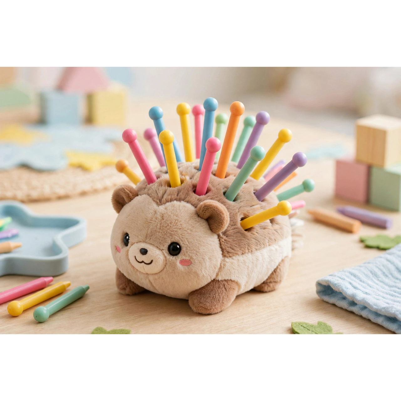 Hasbro Gaming Porcupine Pop Game — in use