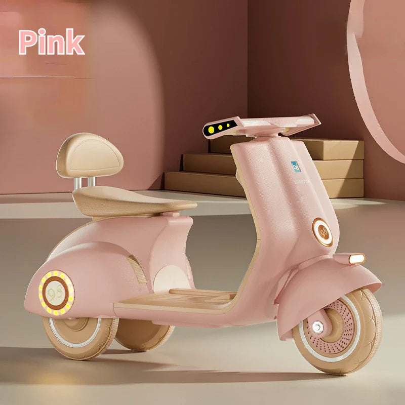 Battery Oprater  Rocky Scooter For Kids Light And Sound