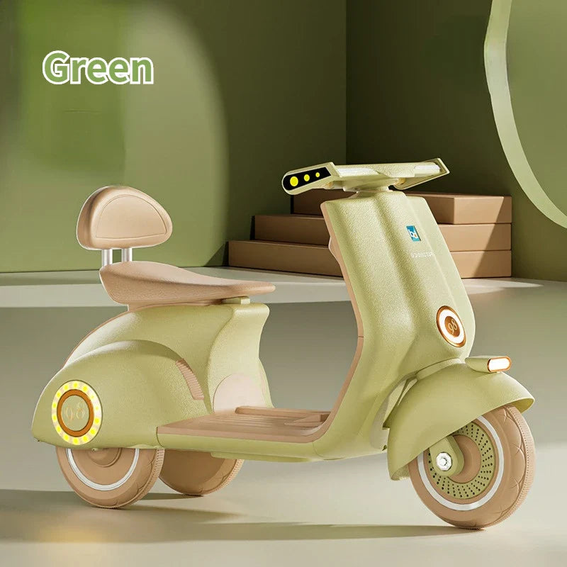 Battery Oprater  Rocky Scooter For Kids Light And Sound