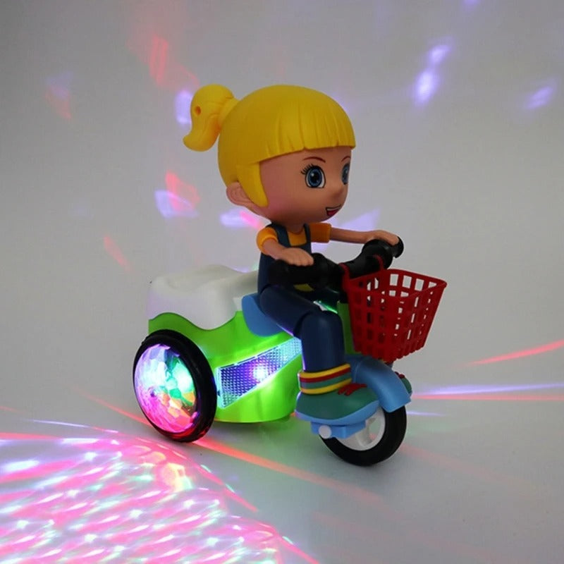 Electric Stunt Bike Music Tricycle