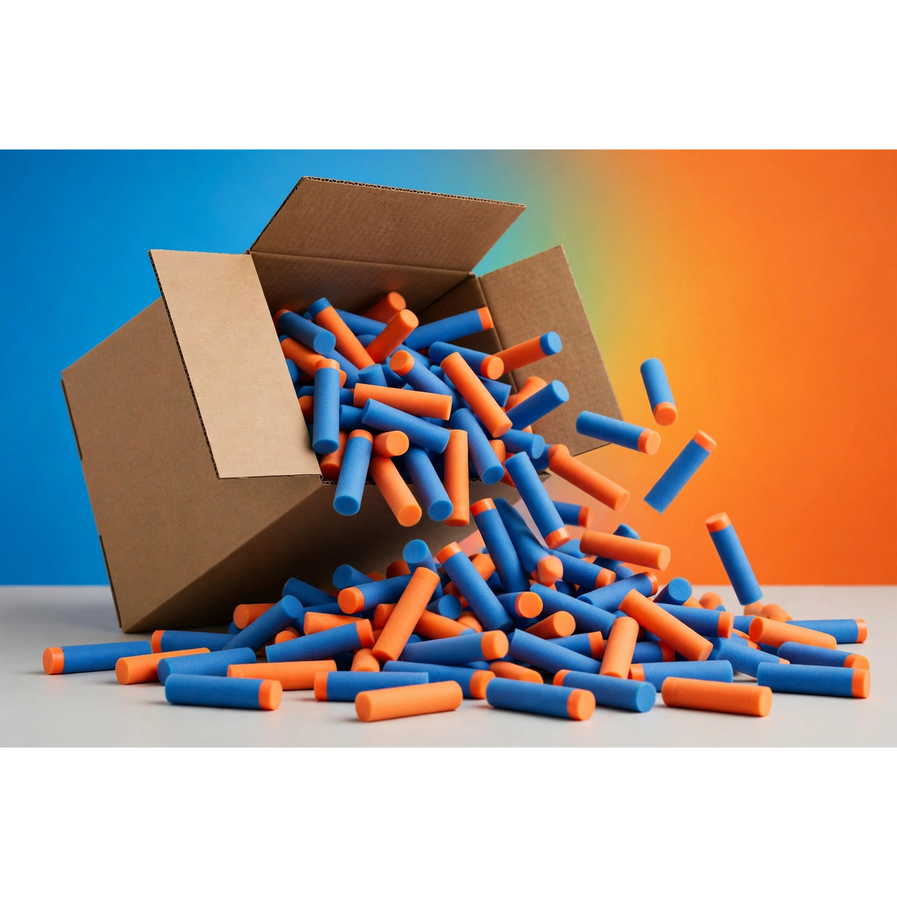 Nerf Elite 2.0 100-Dart Refill Pack by Hasbro — in use