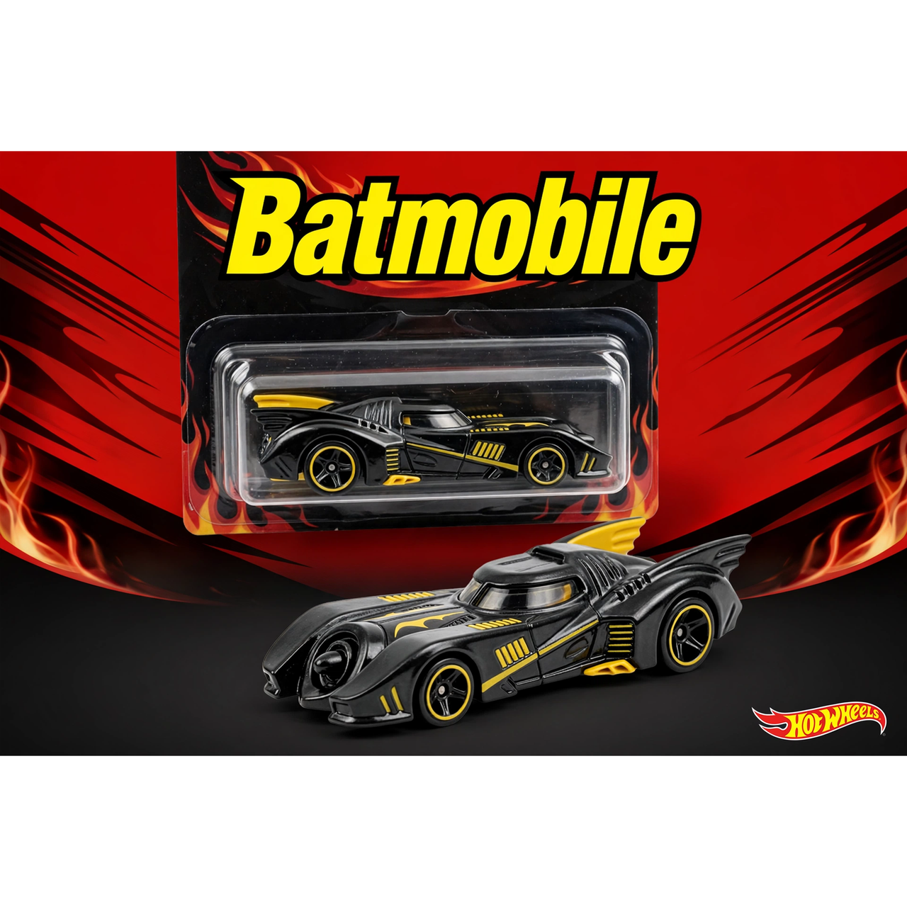 Hot Wheels Batmobile Die-Cast Car by Mattel — hero