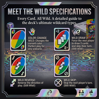 Thumbnail for Multi Players UNO ALL WILD! Card Family Game by Mattel