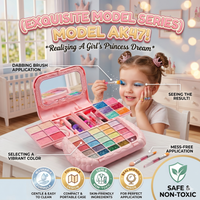 Thumbnail for Princess Dreams Girls Beauty Makeup Kit
