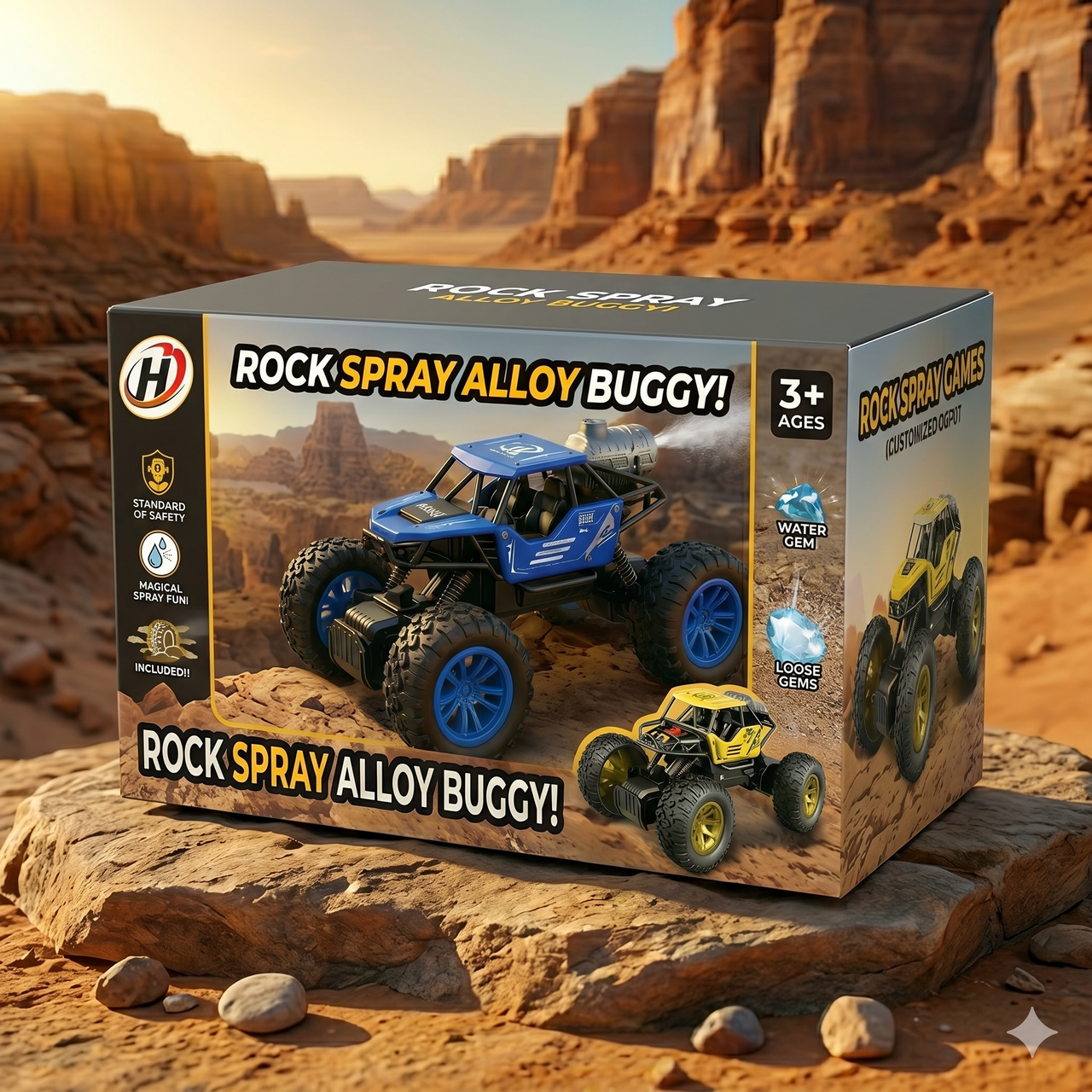 Remote Control Climbing Smoke Car With Light And Sound