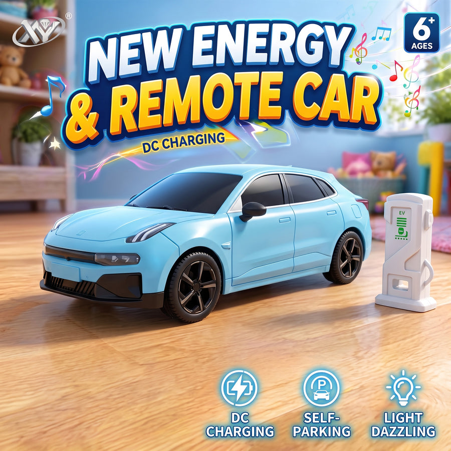 Remote Control New Energy Car With OC Charging Remote