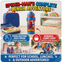 Thumbnail for Spider-Man Spider Sense Kids Water Bottle with Straw