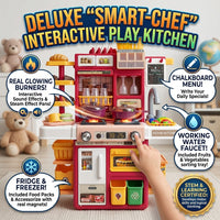 Thumbnail for Kids Home Kitchen Playset with Light & Sound