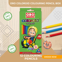 Thumbnail for ORO Coloring Pencils (12 Pieces)