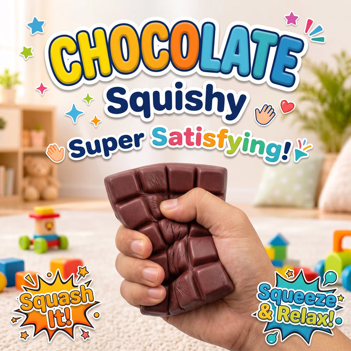 Chocolate Bar Squishy Sensory Toy