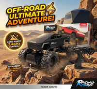Thumbnail for 2.4GHz Remote Control Off-Road Monster Cyber Truck