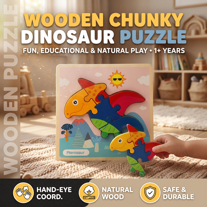 Pterosaur Chunky Board Puzzle