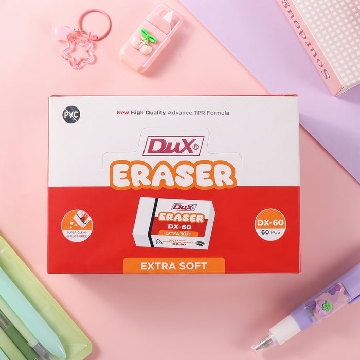 DUX Eraser Extra Soft Super Clean And Dust Free Pack of 60