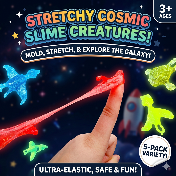 Rubber Dinosaur Slingshot - 3 Pcs