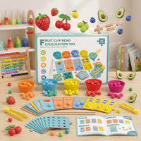Thumbnail for Fruit Clip Bead Calculation Learning Toy