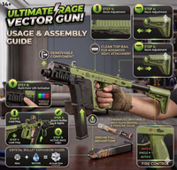 Thumbnail for Automatic Vector gel ball Shooter With Light And Smoke Effect