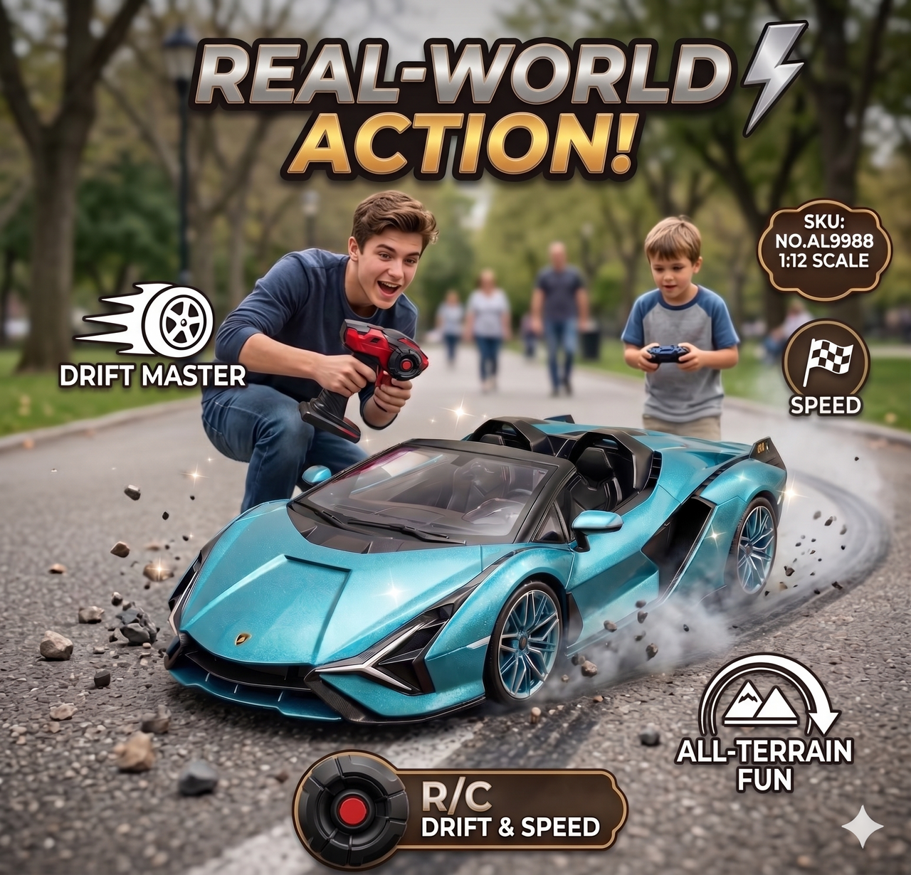 1:14 Scale Remote Control Lamborghini Sian Car