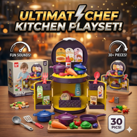 Thumbnail for Kitchen Play House Handbag Playset 30 Pieces Set