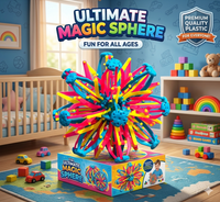 Thumbnail for Stress-Relief Inflatable Rainbow Ball - 2 Pcs