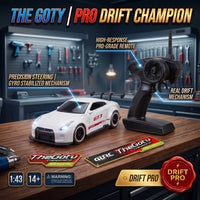 Thumbnail for 1:43 Scale 4DRC Remote Control GT3 Drift Racing Car