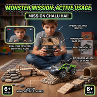 High-Speed Lightning Remote Control Camera Car
