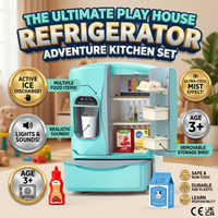 Thumbnail for Pretend Play Refrigerator Kitchen Set