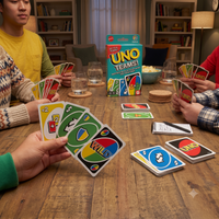 Thumbnail for Multi Player UNO TEAMS! Family Party Game Card by Mattel